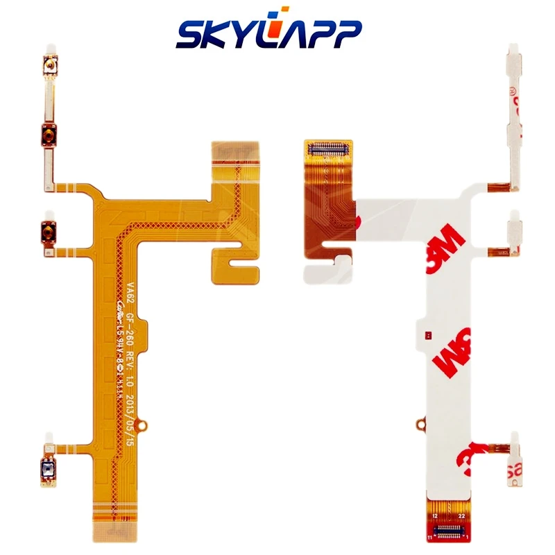

Flat Cable for Nokia 620 Lumia, 625 Lumia start button, sound button, side buttons connector Flex Ribbon Flexible Flat Cable