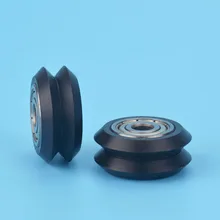 Направляющий 3D принтер гравировальный станок oubiao серии алюминиевый v-слот рельсовый подшипник колеса
