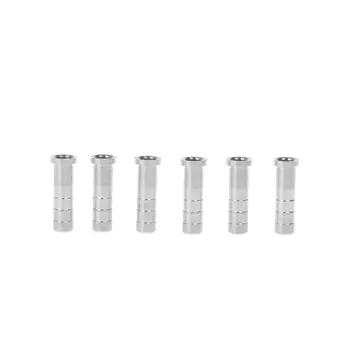 

6Pcs/Set Arrow Shaft Bracket Archery Shooting Outdoor Hunting Supplies Tactical Tackle Aluminum Accessories For 7.5 to 8mm Shaft