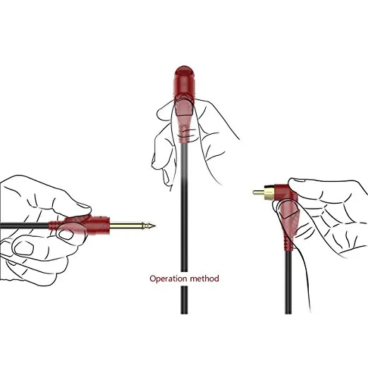 BIGWASP Премиум качество 79 дюймов Силиконовые Мягкие татуировки RCA разъем шнуры для Поворотная тату-машина