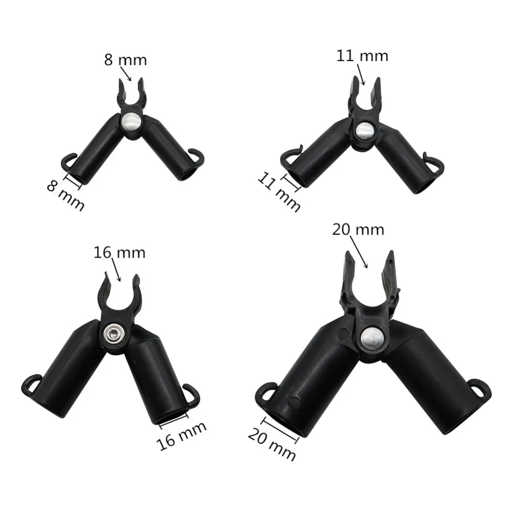 Plastic plant clips plant stakes plant support connector Adjustable A-type fixed Clip Plant Grafting Stakes Connector Clip for 8mm 11mm 16mm 20mm Plant Stakes 3 Pcs plastic plant supports plant stem support plant support stick