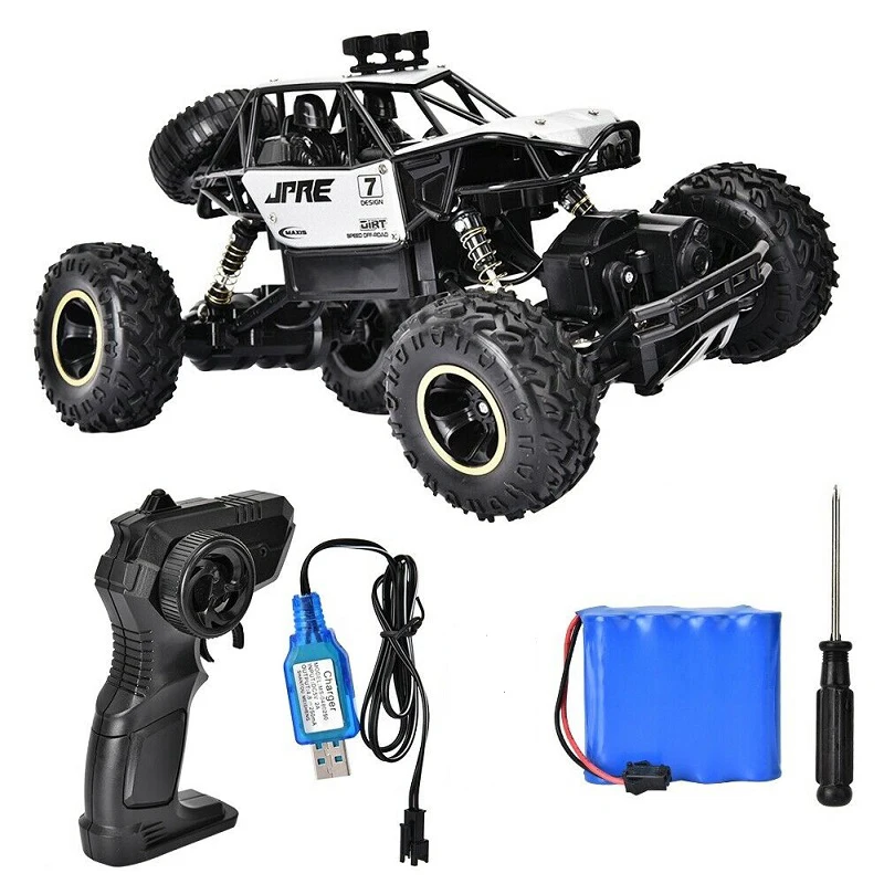 

Crawler Remote Control Car Outdoor 1:16 Scale 2.4Ghz High Speed Off road Rechargeable Battery