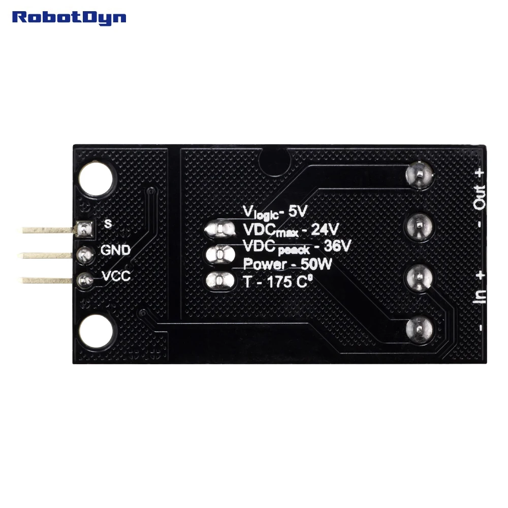 Транзистор MOSFET DC переключатель, 5V logic, DC 24 V/30A с оптопары