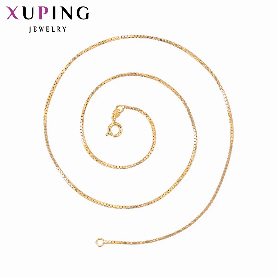 Xuping классическое ожерелье в литературном стиле с золотым покрытием темперамент
