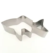 Маленькая Рыба форма для печенья из нержавеющей стали форма для вырезания сахара ремесло форма для печенья Формочки Для Выпечки