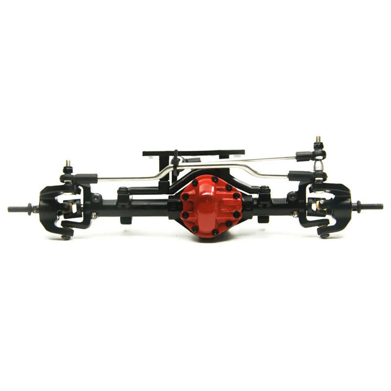 Red black Alloy Front & Rear Axle ARB Edition Complete With box For D90 1/10 RC Crawler