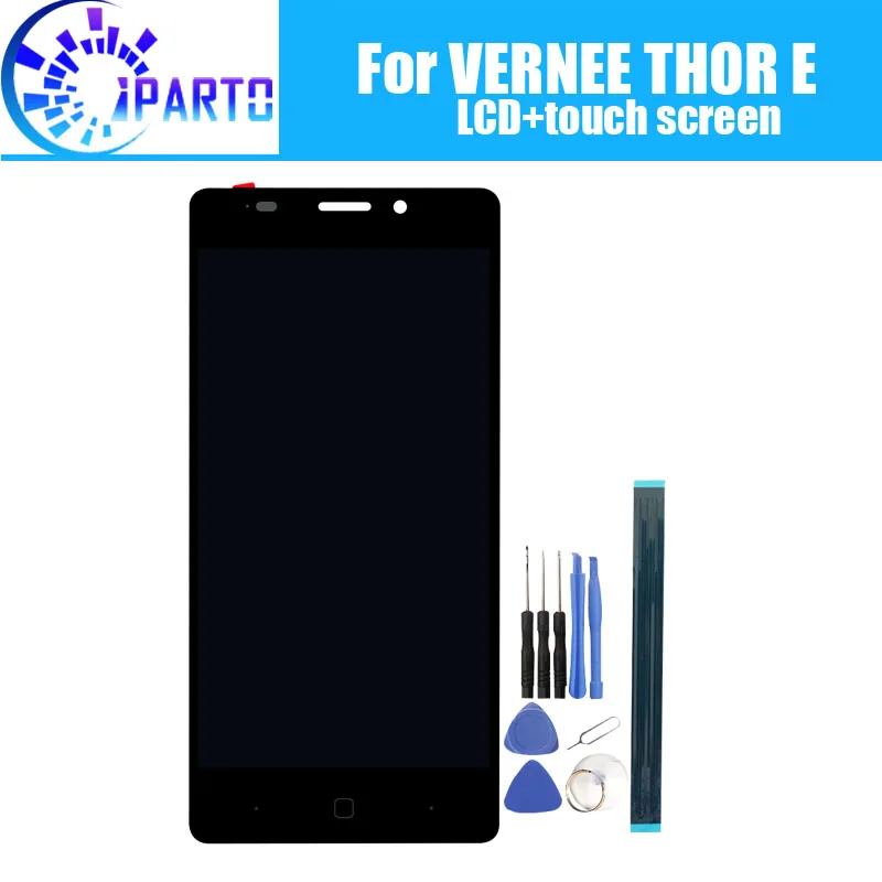 

Vernee THOR E LCD Display+Touch Screen Digitizer Assembly 100% Original New LCD+Touch Digitizer for THOR E+Tools