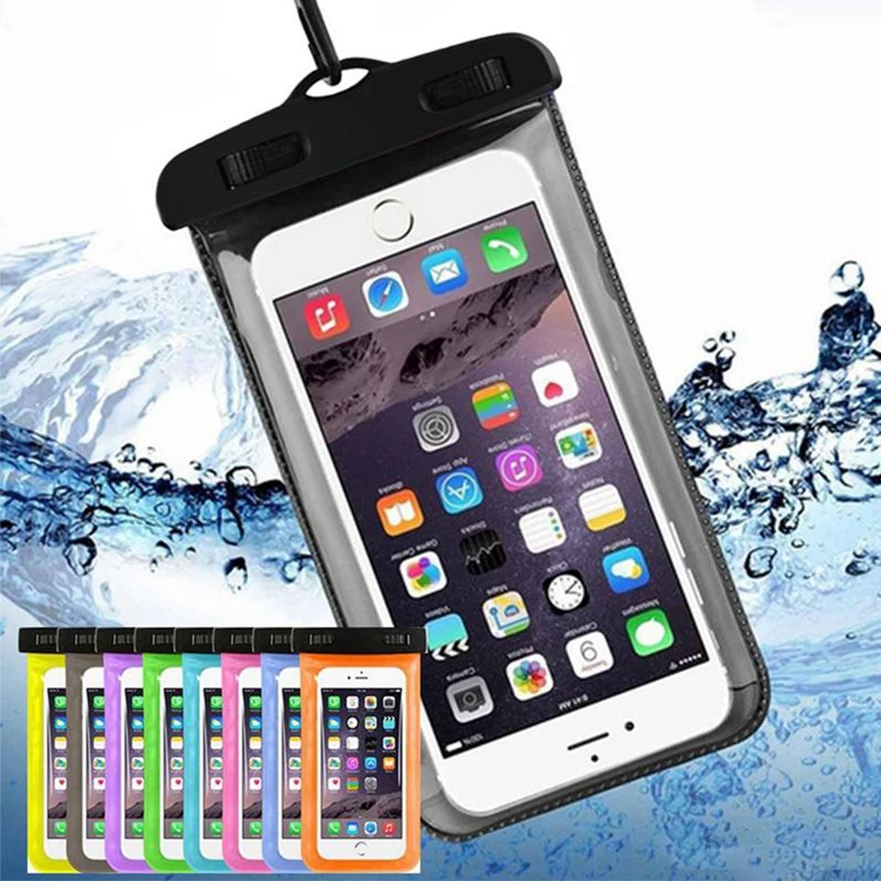 50pcs Waterproof Phone Case Cellphone Water Proof Iphone Underwater