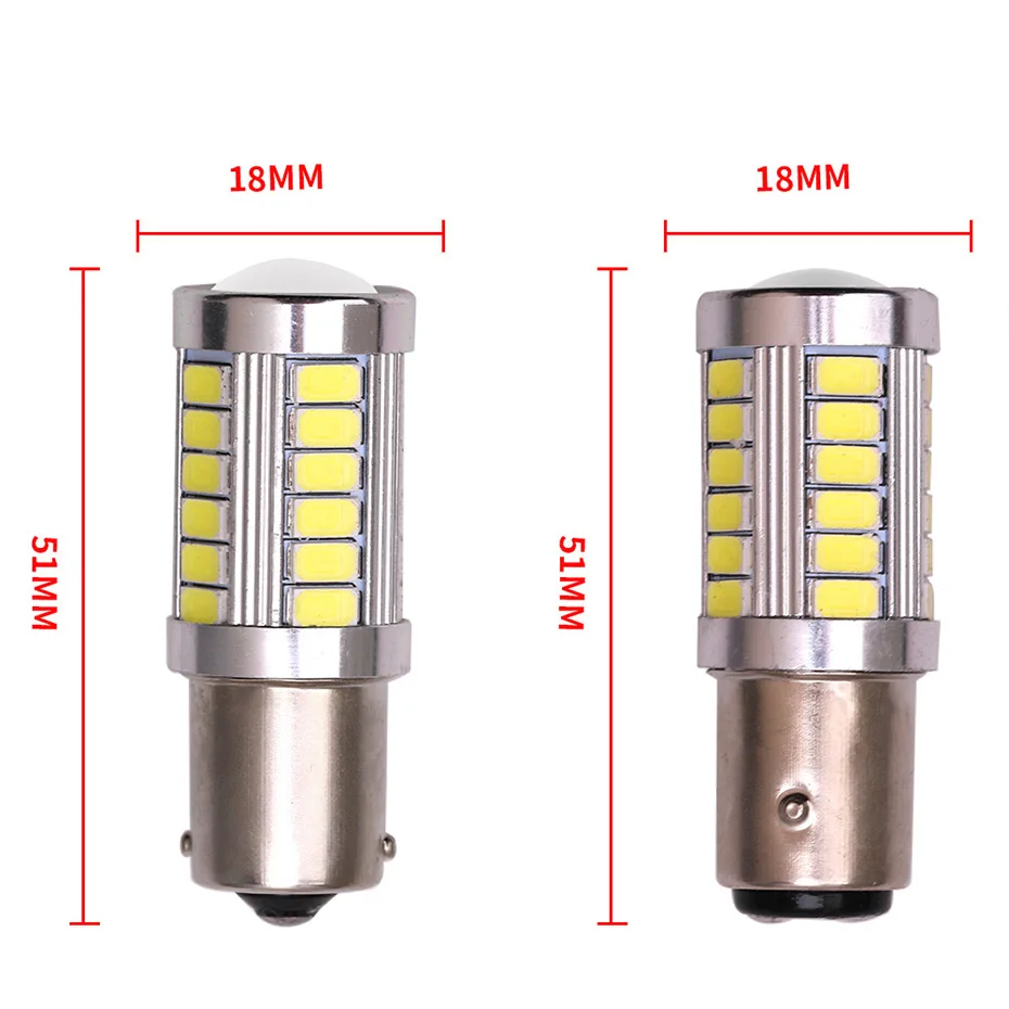 2 шт 1156 7506 BA15S P21W 5630 5730 светодиодный автомобиля габаритные огни стоп-сигналы 12 V Авто Обратный лампы дневного света сигнала Тюнинг автомобилей