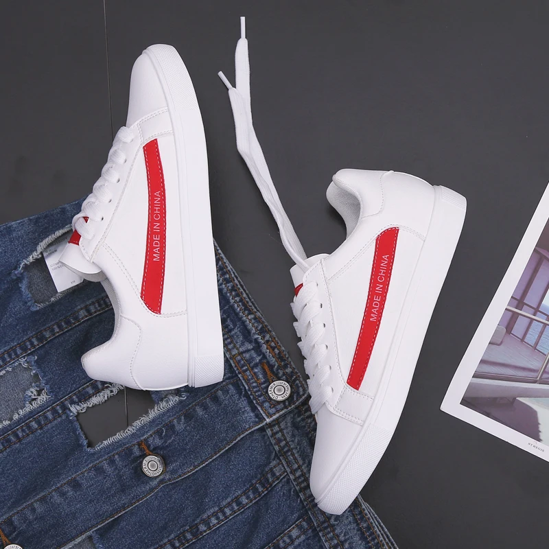 

fashion women student casual canvas shoes korean ladies school cute sneakers white dress female footwear girls designer flats