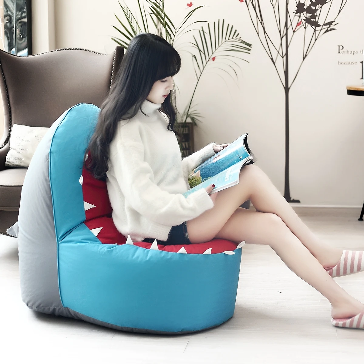 Leisure Bean Bag Chair Sofa Children Single Cartoon Art Shark Lazy Creative Bed Couch Rice Animal Seat In Baby Seats From Leisure Bean Bag Chair Sofa Children Single Cartoon Art Shark Lazy Creative Bed Couch Rice Animal Seat In Baby Seats From