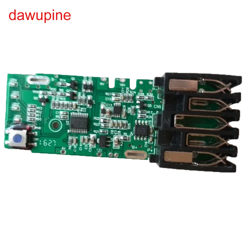 dawupine 10pcs M18 Shell Li ion Battery Plastic Case Charging Protection Circuit Board For Milwaukee 18V