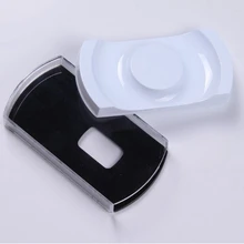 10 шт./партия, высококачественный акриловый чехол для хранения ресниц, коробка для упаковки, магнитная ресница, прозрачная крышка, белый лоток