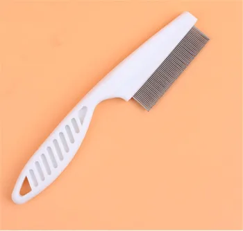 

100 pcs Pet Dog Hair Flea Comb Stainless Pin Dog Cat Grooming Brush Comb Clean Tool
