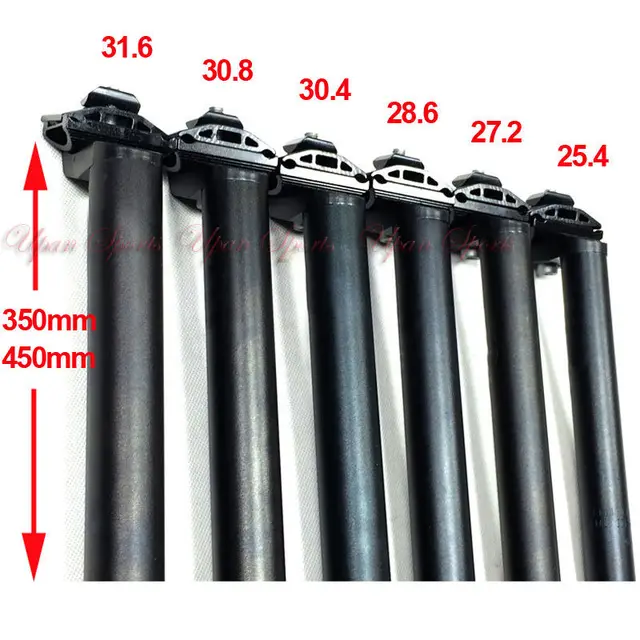 350mm Long Seatpost Seat Post Tube for Road Mountain Bike Bicycle BMX