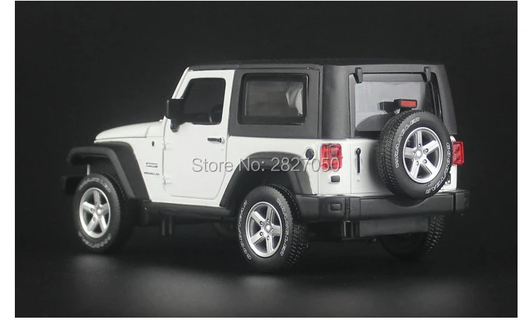 1:32 Jeep Wrangler Rubicon автомобиль игрушечные модели машин Точная имитация эксклюзивный внедорожный сплав Коллекция игрушки автомобиль для детей