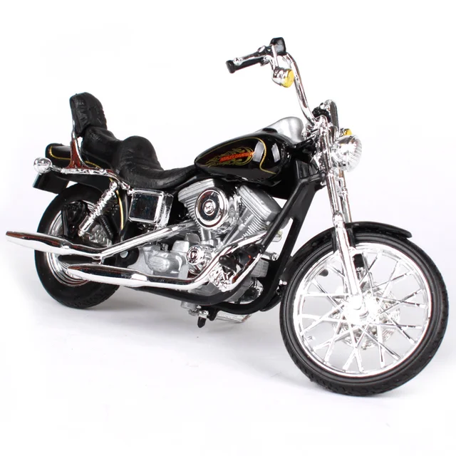 Maisto 118 1997 FXDWG DYNA WIDE GLIDE motorcycle diecast 130*53*72mm