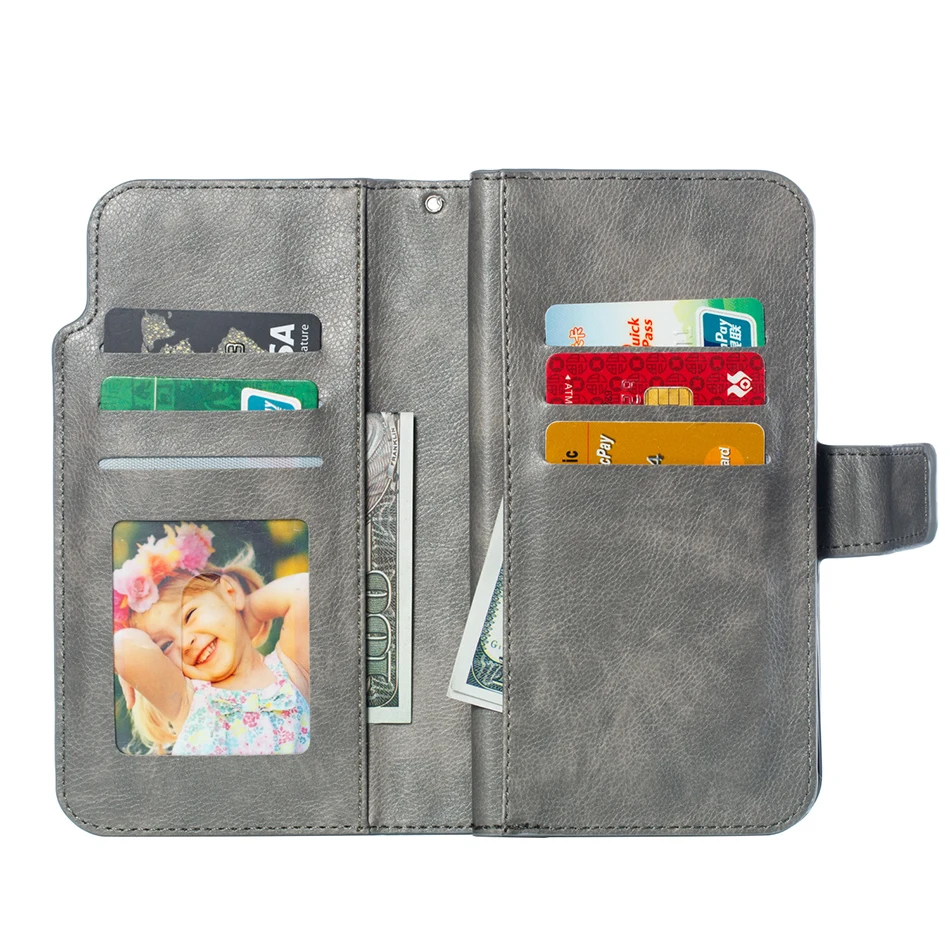 

Vintage Case For Coque iPhone Xr X XS Max Flip Phone Cover Fundas Leather 9 Card Wallet For iPhone 5 5s SE 6 6s 7 8 Plus B300