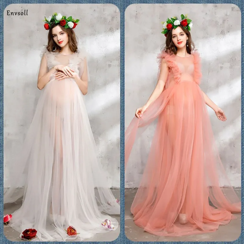 

2017 High Quality Pregnant Dress Pregnancy Clothes For Pregnant Women Maternity Photograph Photography Clothes For Photo Props