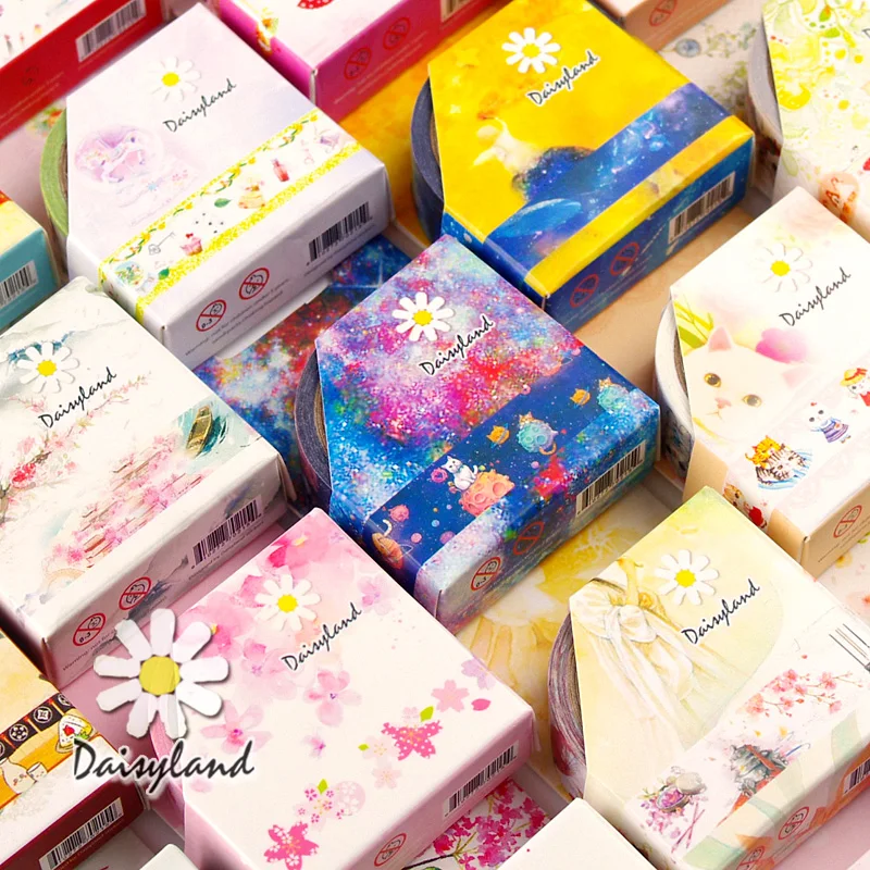 15 мм X 5 м набор милых декоративных животных DIY планировщик Маскировочные ленты