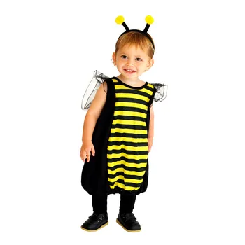 

2018 unisex Halloween Kids Cute Bee Costumes Cosplay Boys and Girls