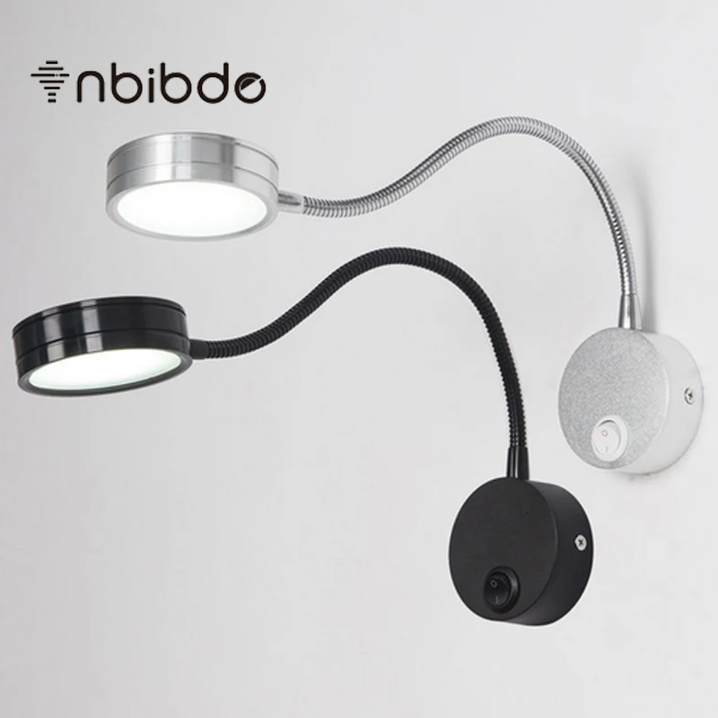 

2pcs/lot Modern 5W LED Wall Lamps For Bedroom Bedside Mirror Corridor Lighting