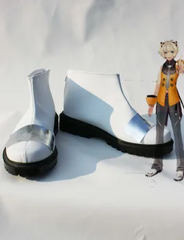 

Custom Made Japanese Anime White Vocaloid 3 Male Seeu Cosplay Shoes For Christmas Halloween Party Birthday