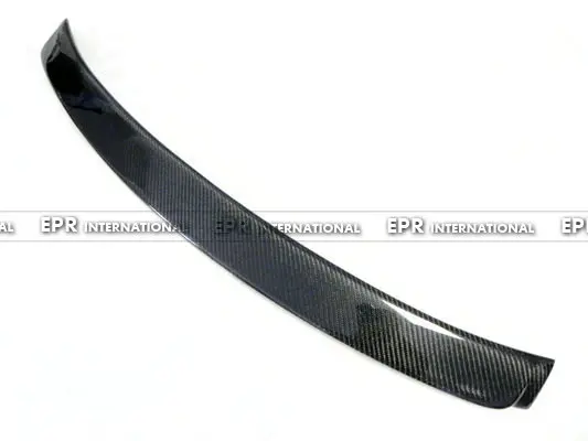 

For BMW E90 Carbon Fiber A-Style Rear Window Roof Spoiler Glossy Fibre Finish Trunk Wing Accessories Racing Trim Car-Styling