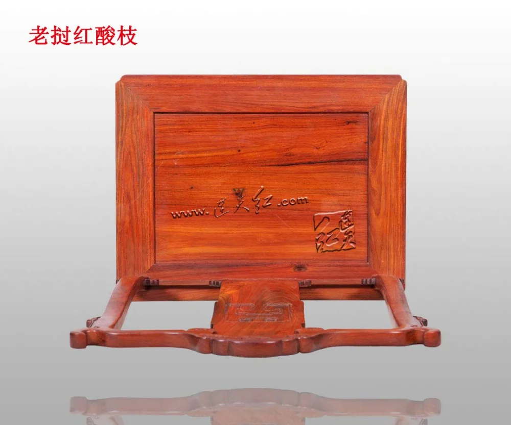 American Country Rosewood Furniture Solid Wood Living Dining Room Leisure Backed Chair Classical Antique Annatto wooden La Sedia