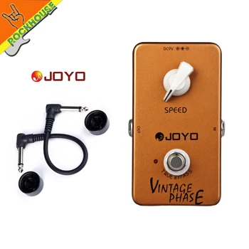 JOYO JF-06 Vintage Phaser Guitar Pedal phaser Effects Pedal Stompbox 70's Van Halen wide space effect true bypass Free Shipping joyo classic flanger electric guitar effect pedal true bypass jf 07 with free connector