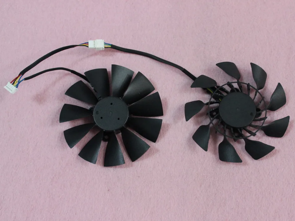 FD10015H12S 95 мм двойная Замена вентилятора для видеокарты 4x28 12 В 0.55A 4 провода 5Pin ASUS GTX780