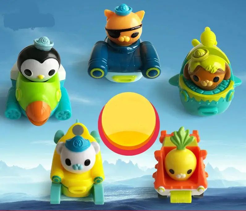 original The crew! new style of Octonauts Gup Speeders 5 mini boat, child vehicle figure toy