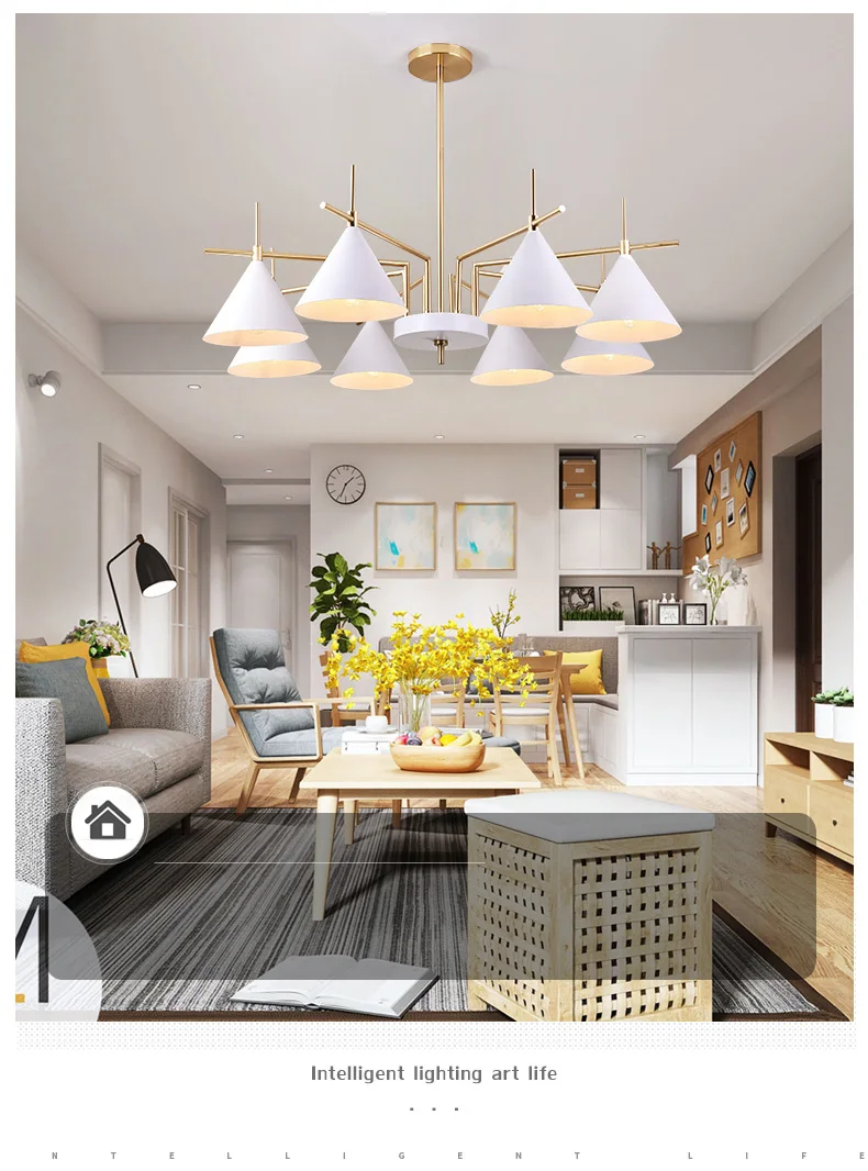 chandelier lighting modern led chandelier for living room 7