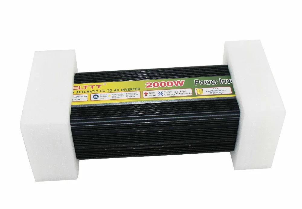 Одобренный CE домашнего применения решетки 2000w 12v постоянного тока до 220 В