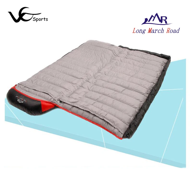 Сверхлегкий спальный мешок с мультиметром LMR, зимний водонепроницаемый спальный мешок для кемпинга 0, мягкий спальный мешок, аксессуары 800 г, 1000 г