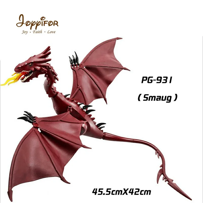 

Joyyifor 2018 New Lot Compatible Toy Story LegoINGlys Death noctilucent Best Gift To ChildrenThe Hobbit Monster Fly red drag