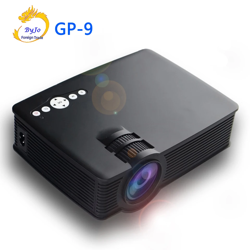 Светодиодный мини проектор Poner Saund 3D мультимедийный Full HD для домашнего кинотеатра