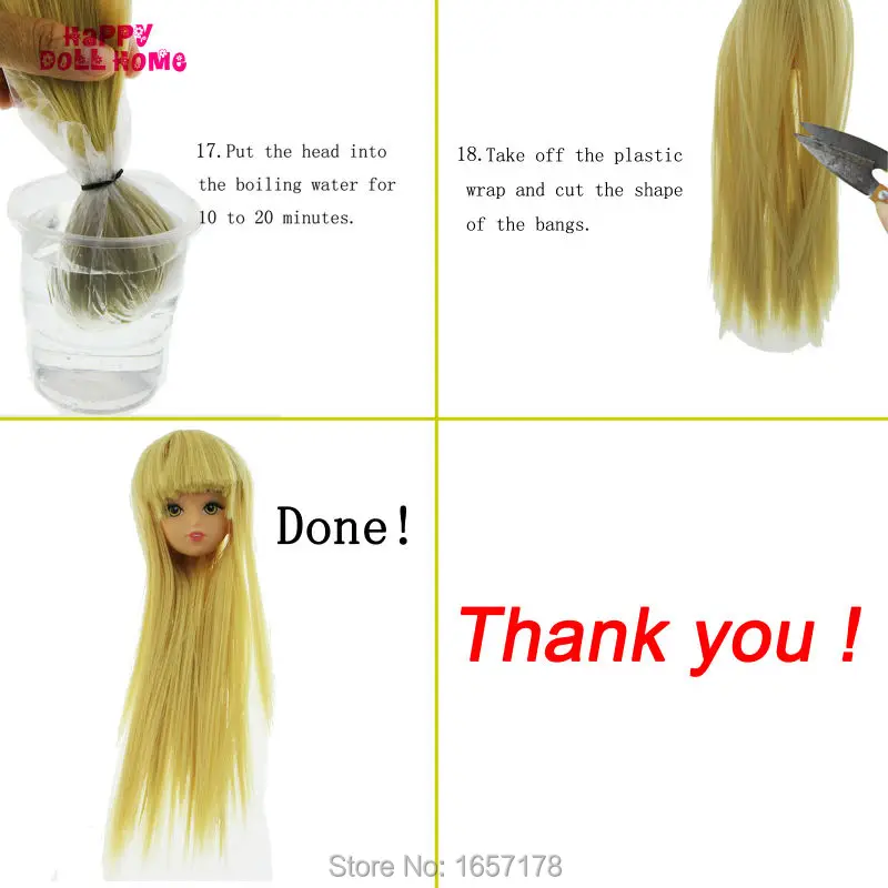 How to make a Doll Wig 