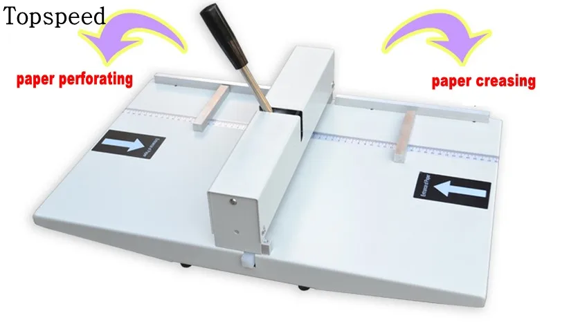 New Manual paper creaser and perforator 2 in 1 , creasing and perforating machine double functions 340mm New Manual paper creaser and perforator 2 in 1 , creasing and perforating machine double functions 340mm