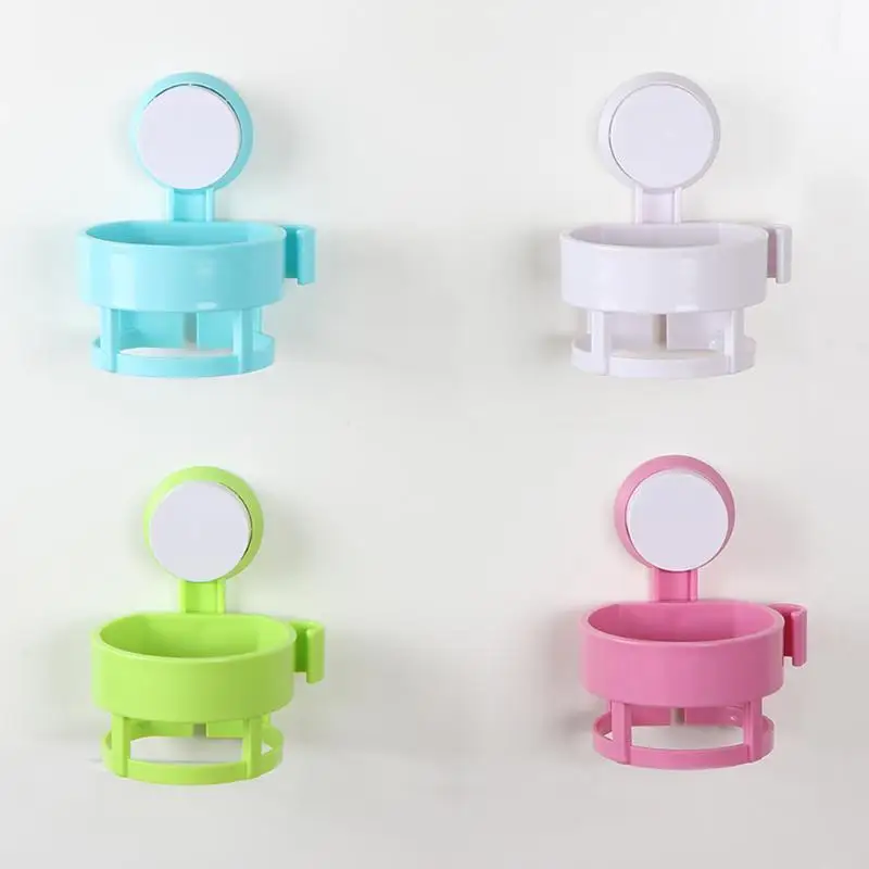 

Wall Mount Suction Cup ABS Hair Dryer Rack Wall Holder for Home Hotel Bathroom Storage Organizer Hairdryer Holder 3 Colors
