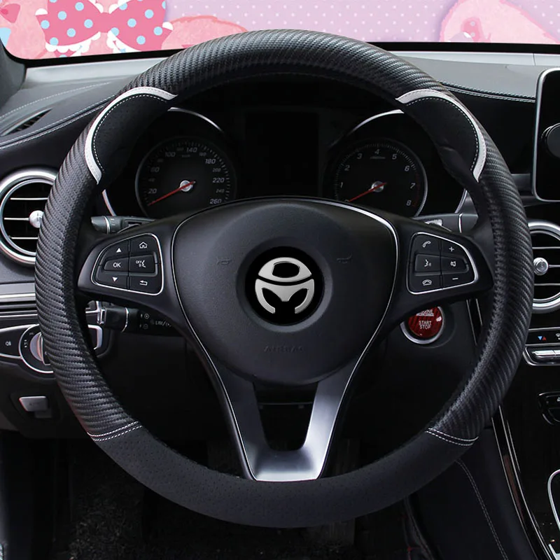 Чехол на руль для Lada Kia Ford Mazda Nissan BMW VW Toyota Hyundai Zotye|Чехлы руль| |