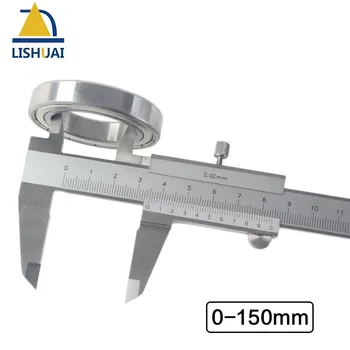 0-150 Integral Precise Stainless Steel Vernier Caliper Gauge Good Quality Micrometer Professional Measuring Tools