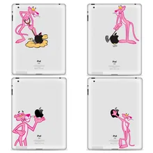 GOOYIYO-планшет частичный стикер для iPad 234 виниловая наклейка DIY Розовая пантера мультяшная кожа для iPad Pro Air 9,7 Mini 7,9 Tablet
