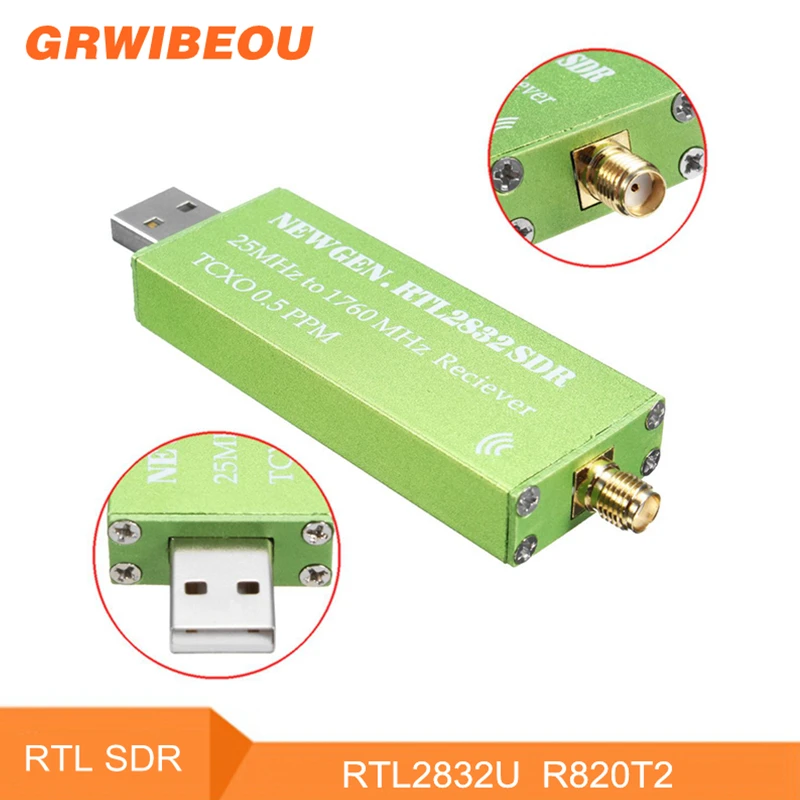 TV and SDR USB Dongle RTL2832U and R820T Tuner Radio outdoor antenna connector