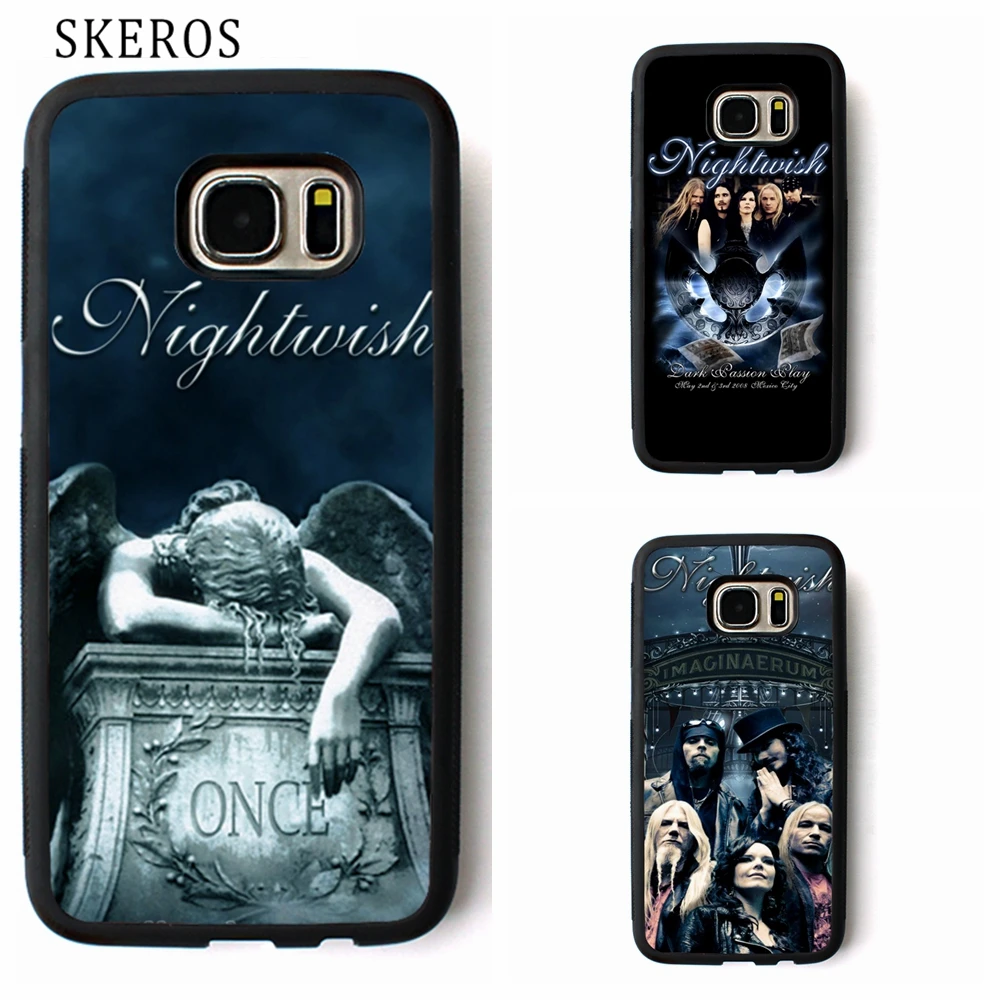SKEROS nightwish phone case for Samsung Galaxy S3 S4 S5 S6 S7 S8 edge Note 3 4 5 #B128 |