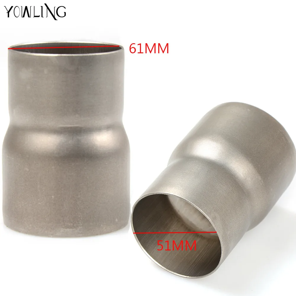 

For Kawasaki KX 125 250 KX250F KX450F KLX450R YZ450F WR Exhaust Adapter Mild Steel Convertor Adapter Reducer Connector Pipe Tube