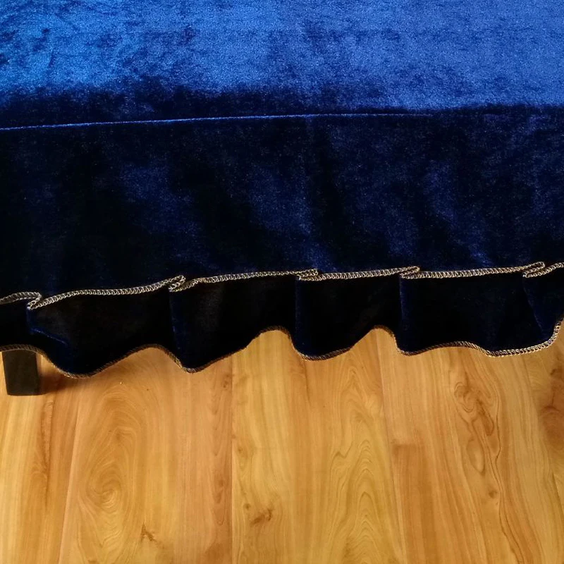 Pleuche Piano Stool Bench Cover Rectangle Seat Chair Dust Protective Sleeve