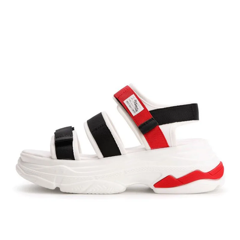 Taoffen Women Chunky Sandals Mixed Color Casual Outdoor Beach Summer Shoes Women Fashion Sneaker Platform Sandals Size 35-40 Taoffen Women Chunky Sandals Mixed Color Casual Outdoor Beach Summer Shoes Women Fashion Sneaker Platform Sandals Size 35-40