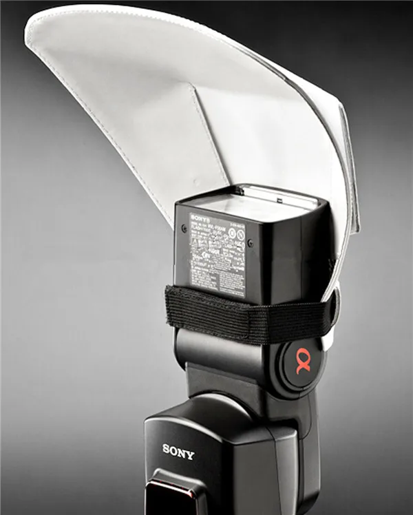 

Universal White camera Flash Bounce Reflector Diffuser for Canon For Nikon FOR Pen for Sony Light Soft Diffuser 205mm x 221mm