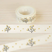 

Paper tape diy tape bronzier wishing tree 1.5cmx5m masking tape